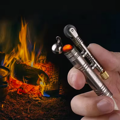 Rope Lighter – Durable Retro Metal Lighter for Everyday Use & Collectors