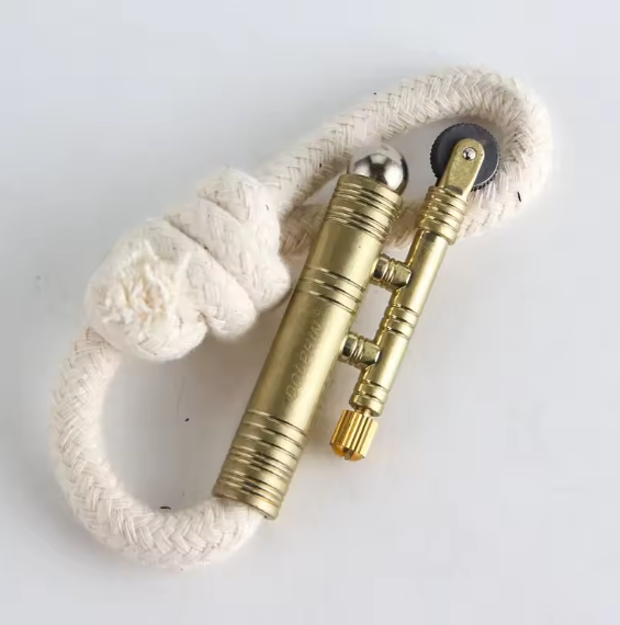 Rope Lighter – Durable Retro Metal Lighter for Everyday Use & Collectors